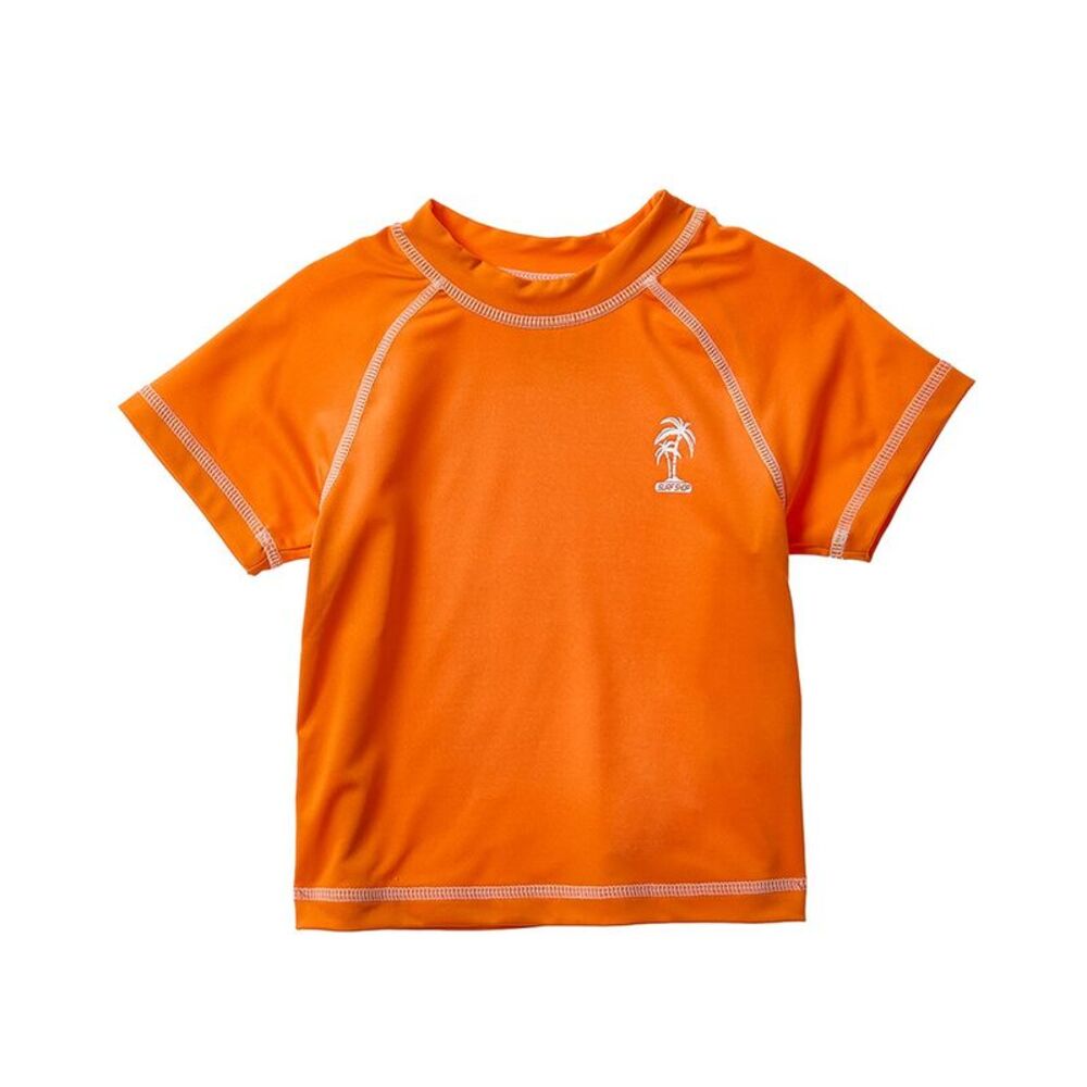 Ixtreme Girls  Palm Tree Rashguard, Orange